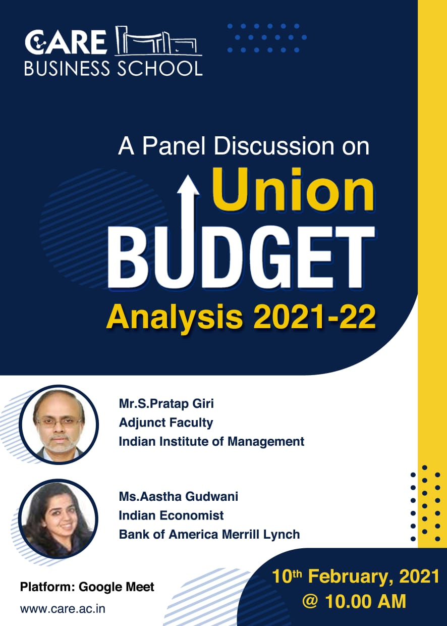 Panel Discussion on Union Budget Analysis 2021-22
